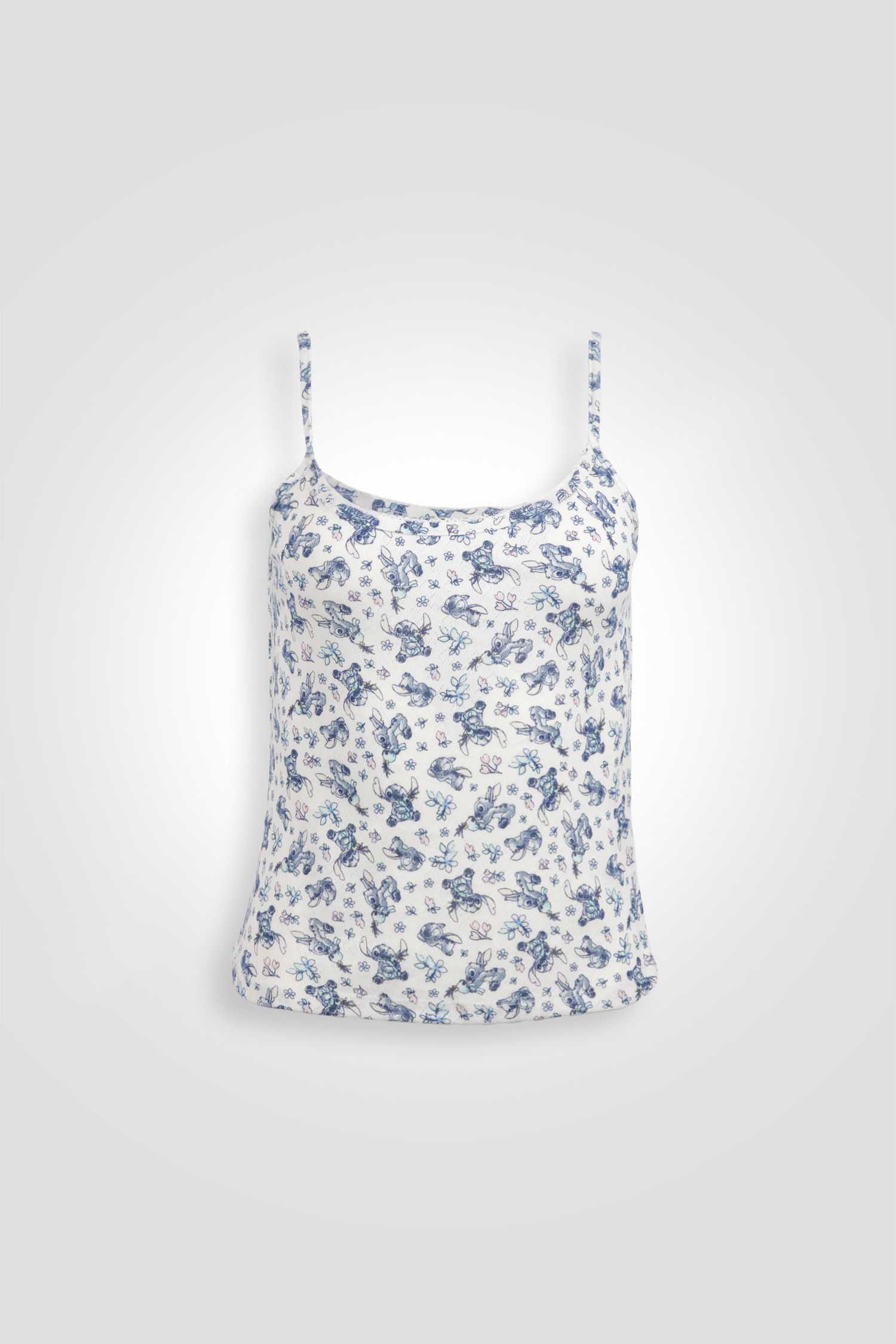 סט פיג’מה עם גופיה STITCH