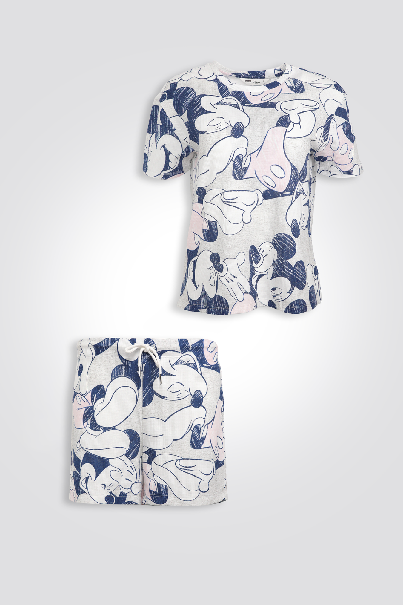 סט פיג’מה קצרה MICKEY