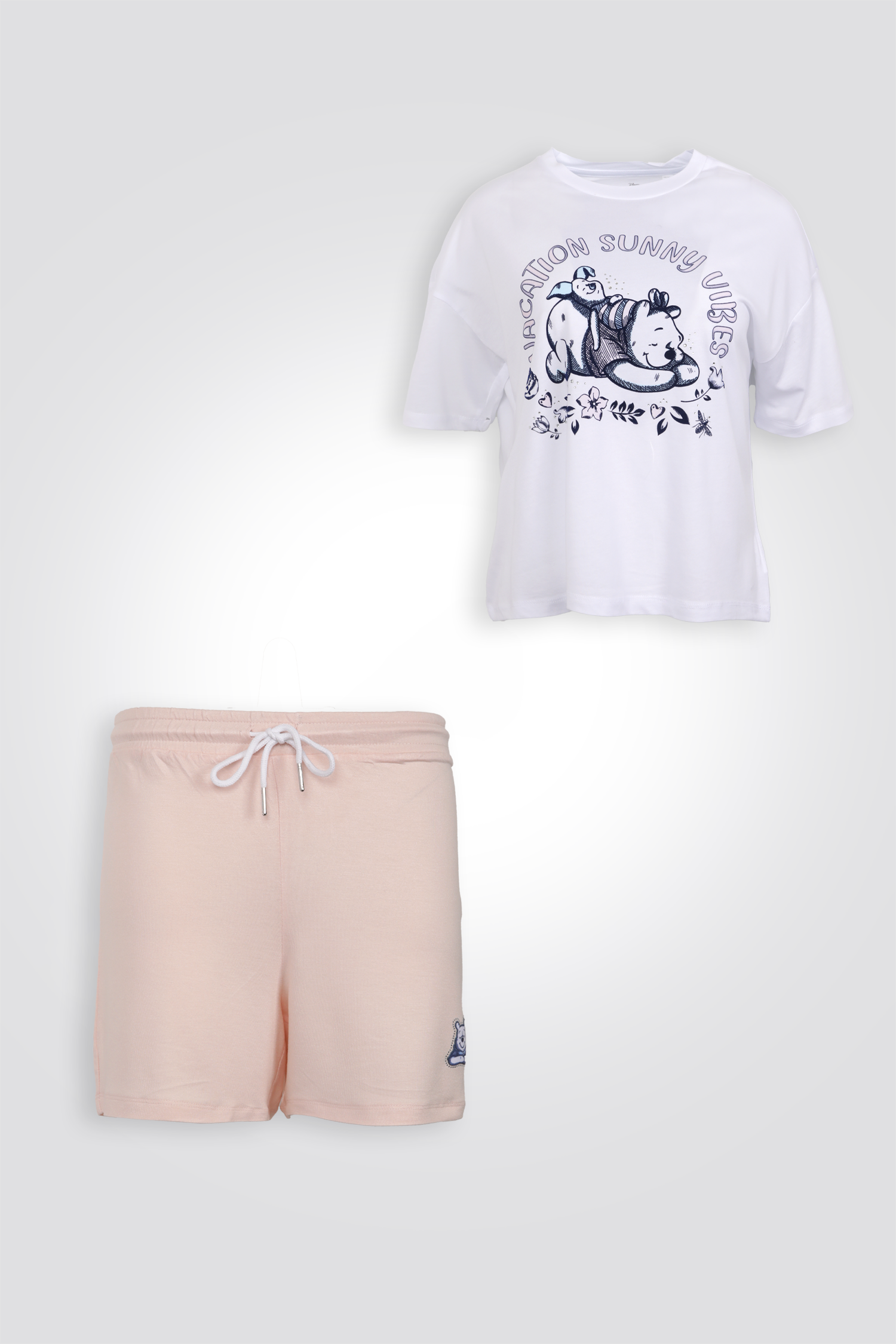 סט פיג’מה קצרה POOH