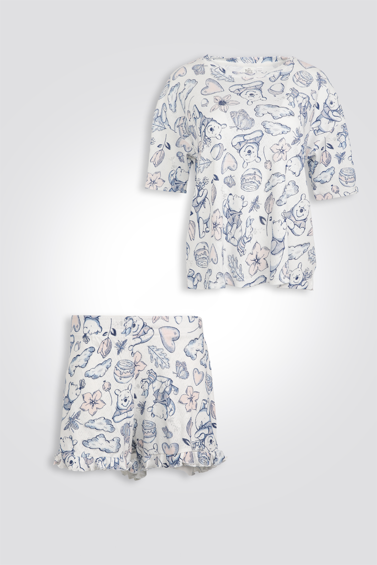 סט פיג’מה קצרה POOH