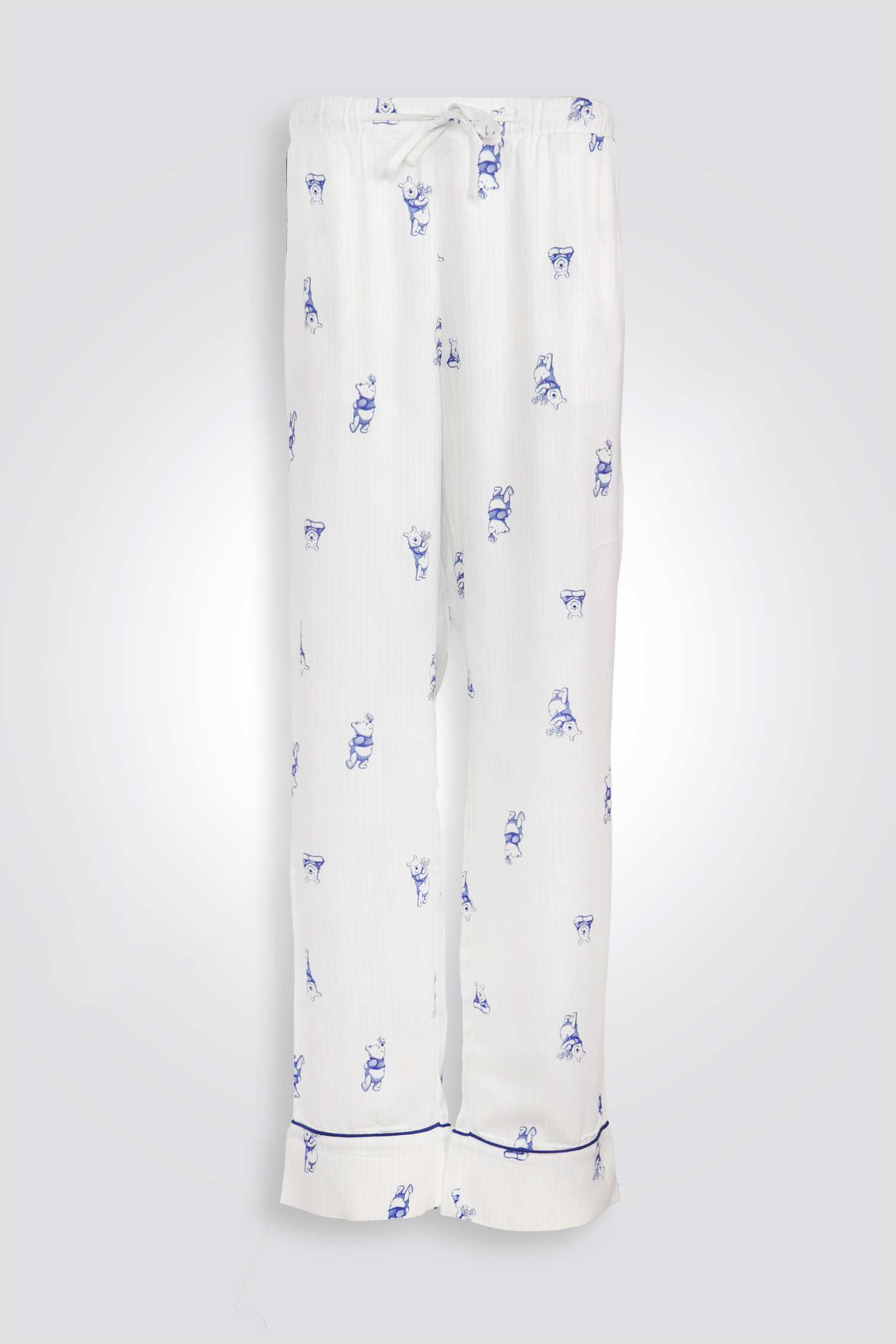 סט פיג’מה מכופתרת אריג דק POOH