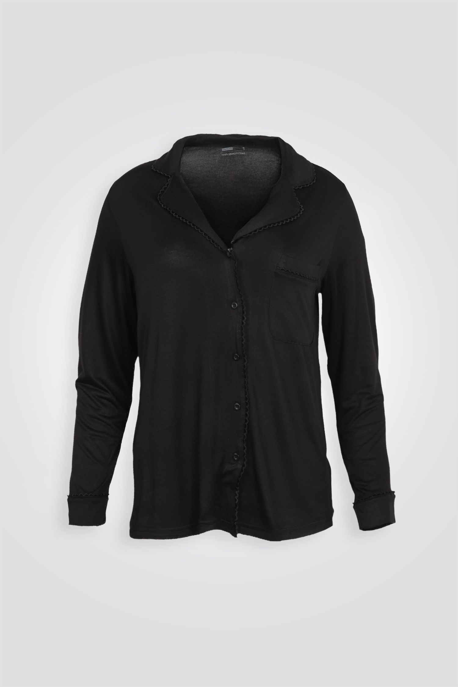 סט פיג’מה מכופתרת לנשים