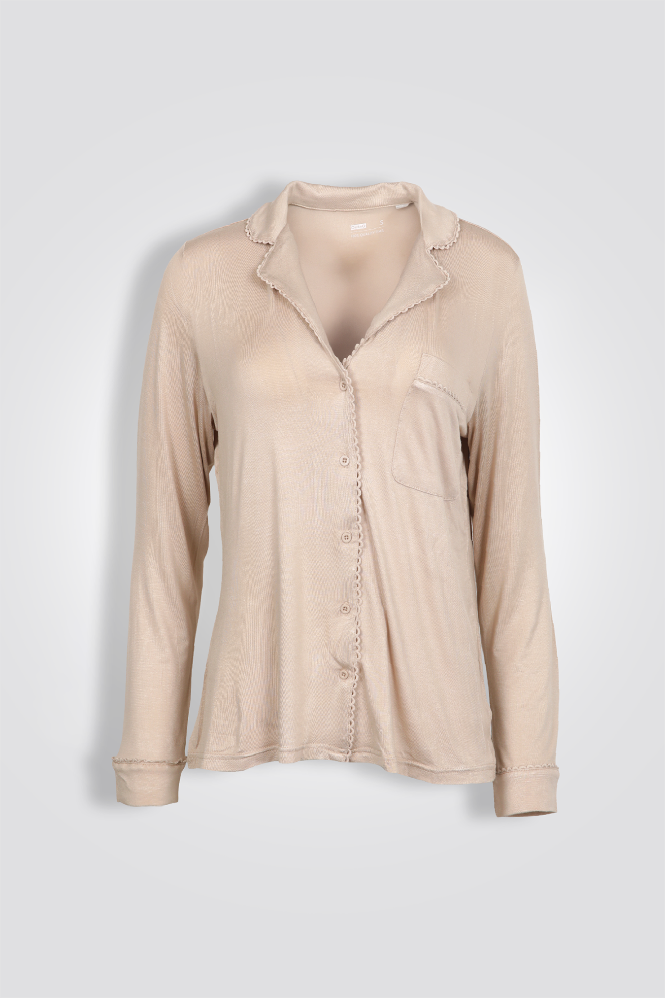 סט פיג’מה מכופתרת לנשים