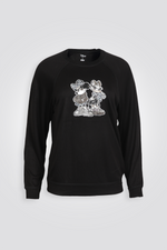 סט פיג’מה ארוכה MINNIE & DAISYH לנשים