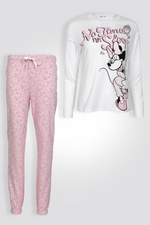 סט פיג'מה ארוכה דקה מיני מאוס | דלתא