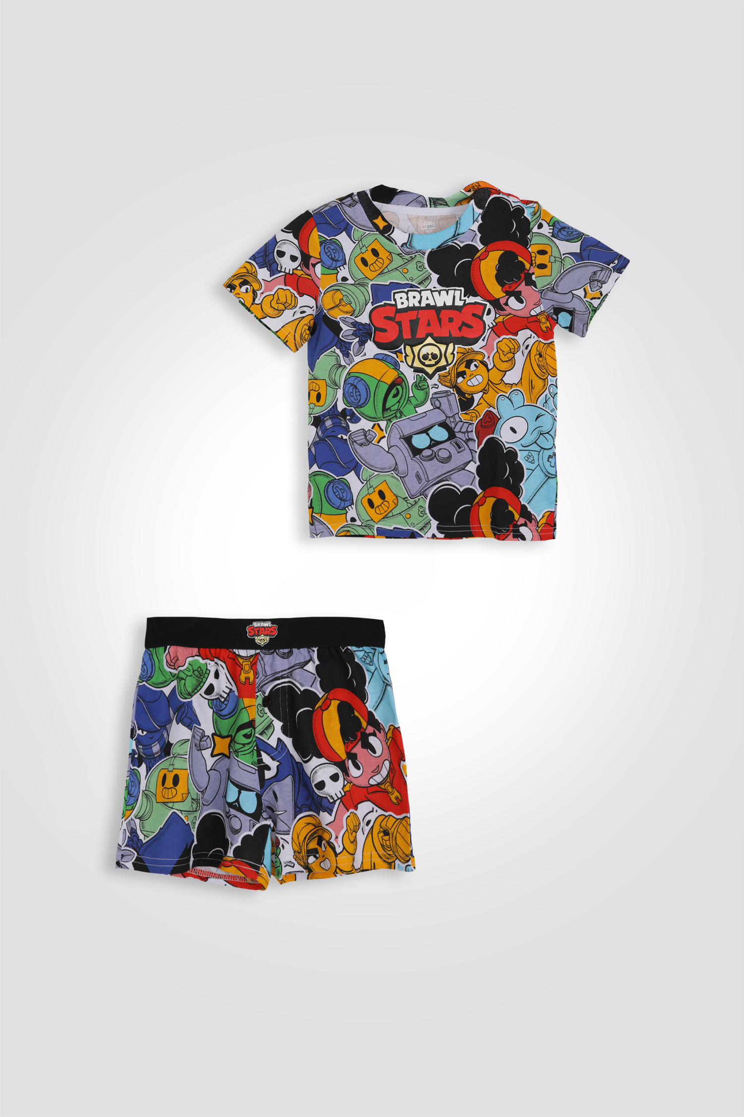 סט פיג’מה קצרה יוניסקס BRAWL STARS