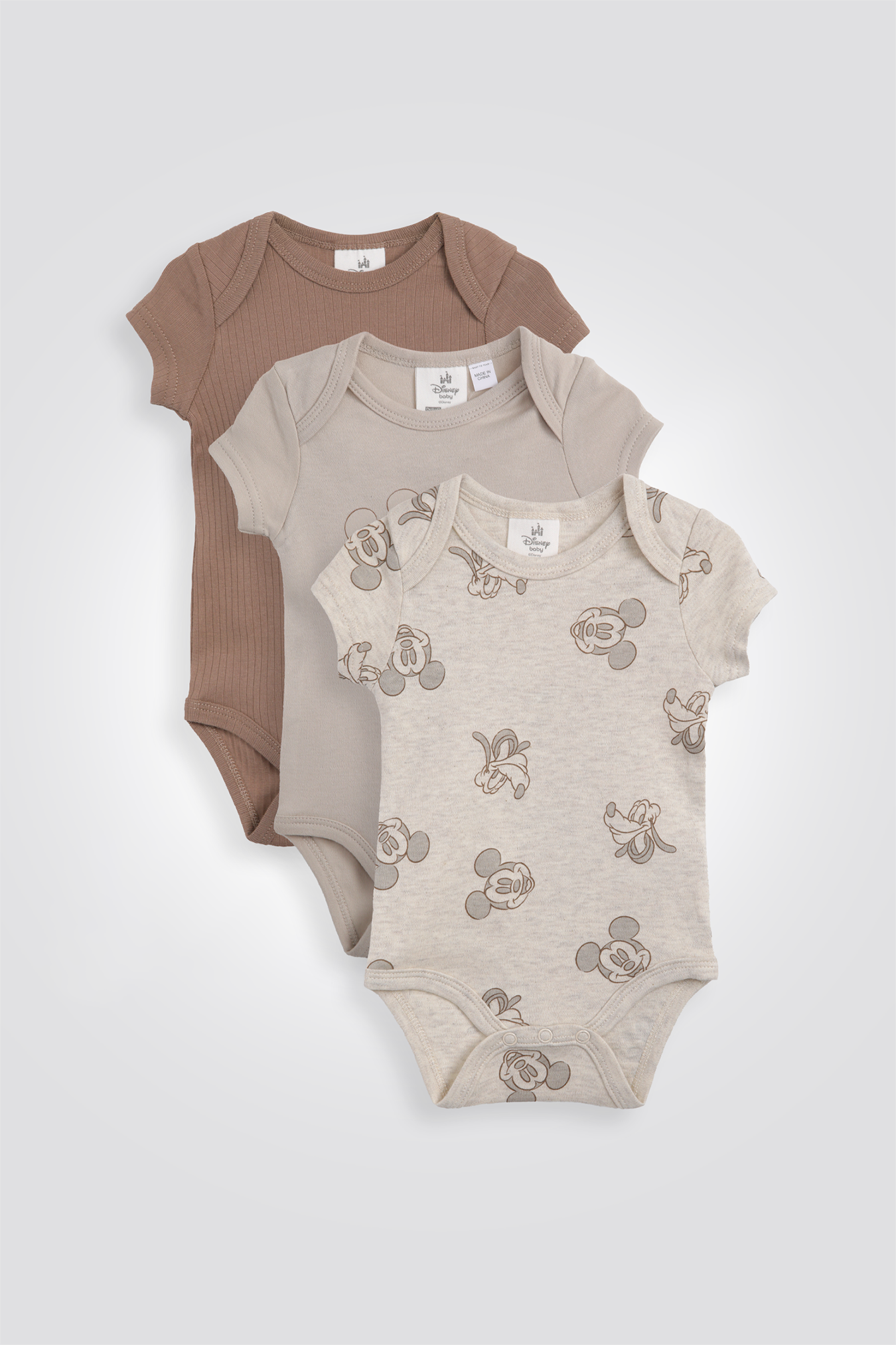 מארז שלישיית בגדי גוף MINNIE