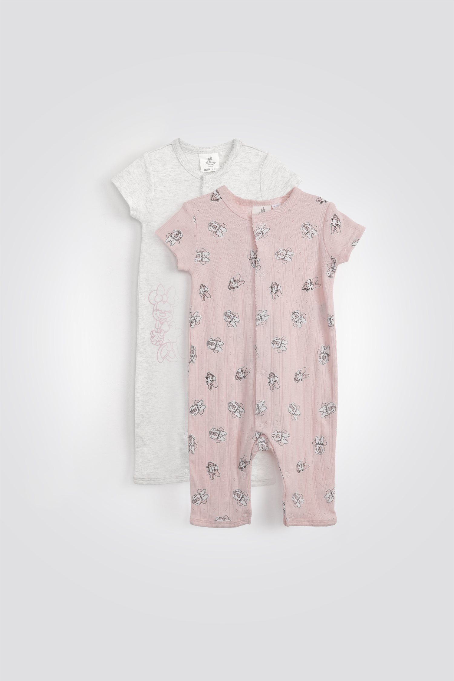 מארז 2 אוברולים קצרים MINNIE