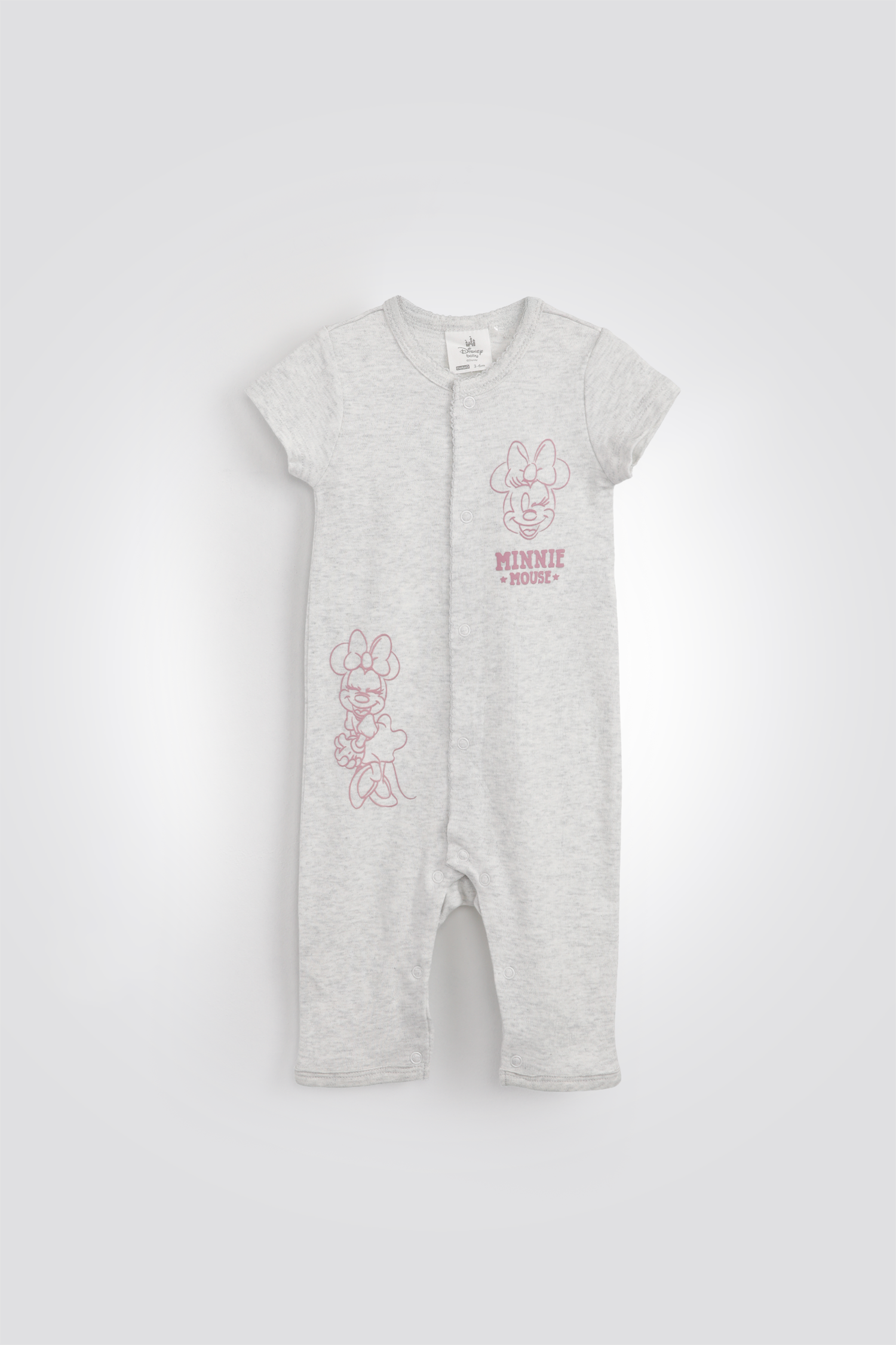 מארז 2 אוברולים קצרים MINNIE