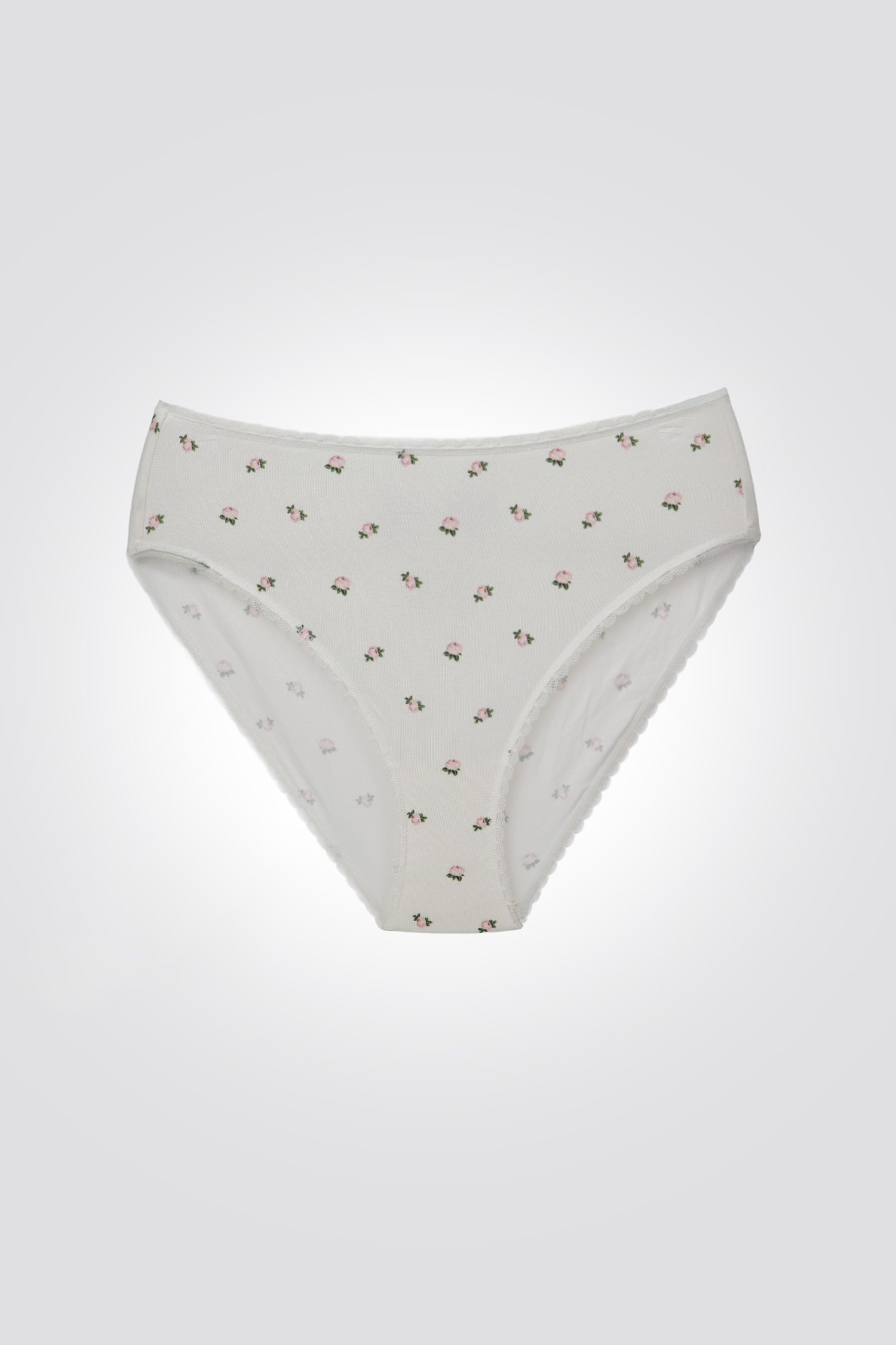 תחתוני היי-לג מודל פרחים | דלתא