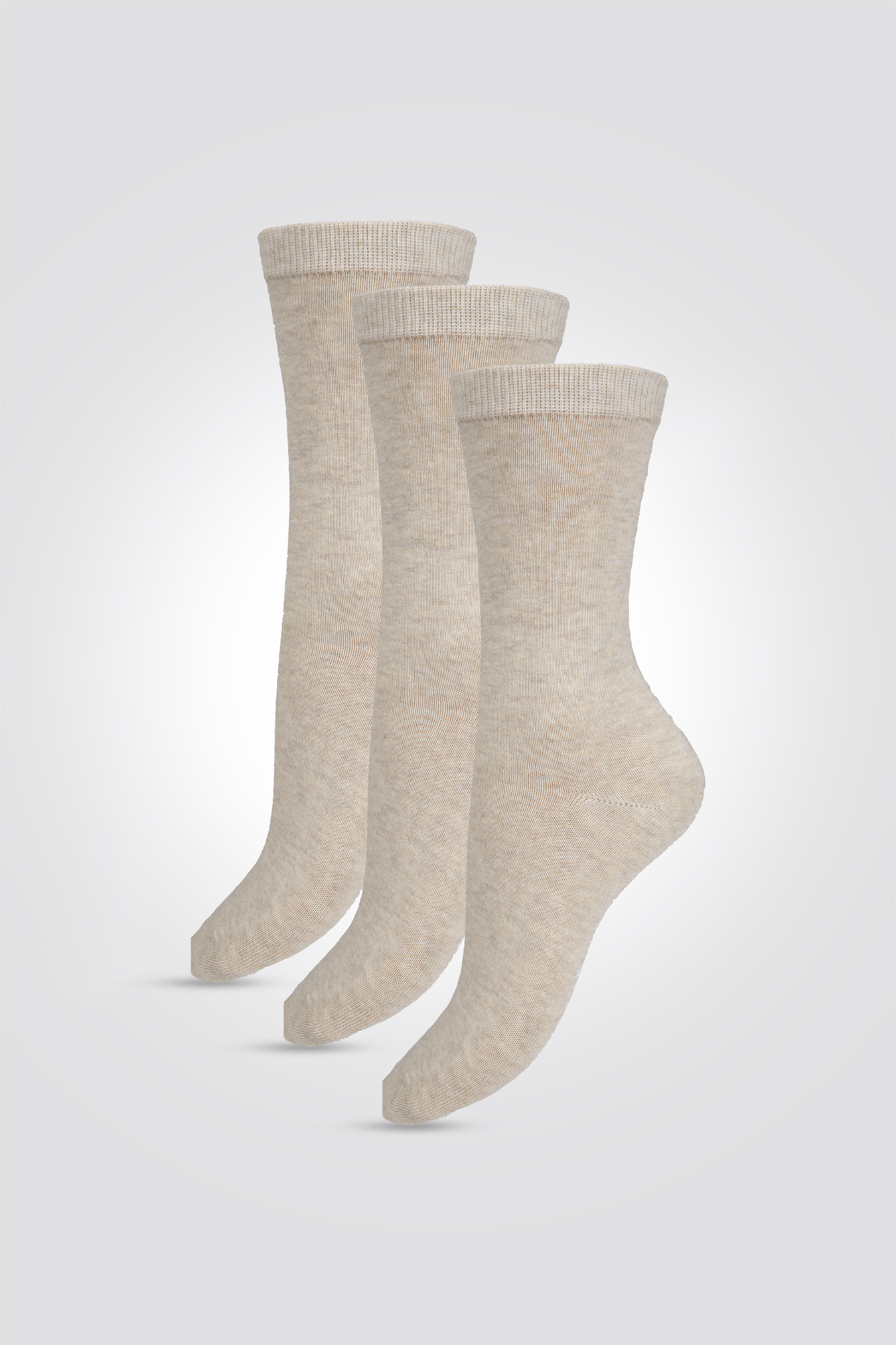 מארז שלישיית גרביים באורך רגיל | דלתא