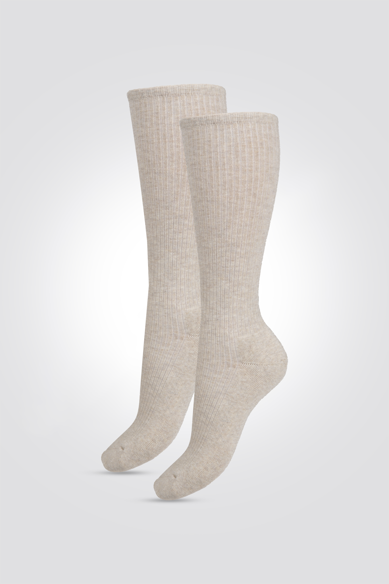 מארז שני זוגות גרביים באורך רגיל ריב | דלתא