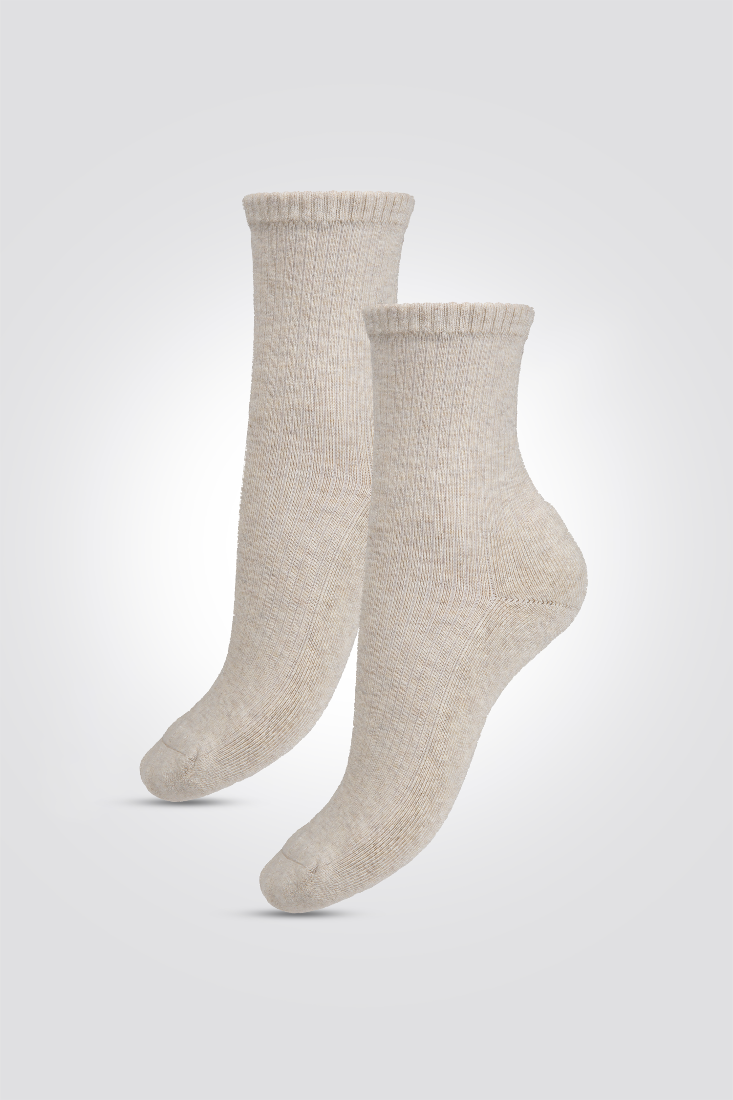 מארז שני זוגות גרביים באורך רבע ריב | דלתא