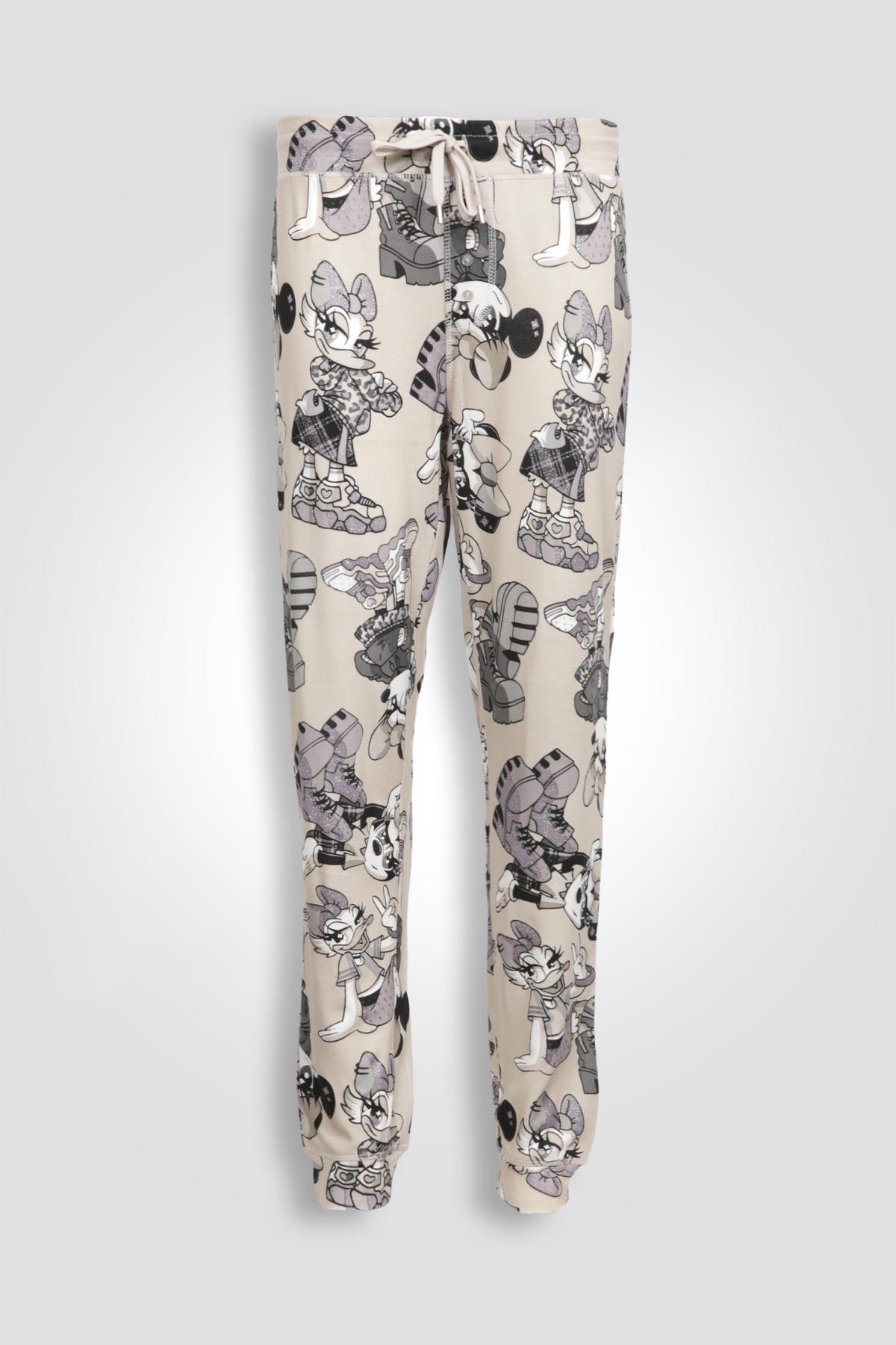 סט פיג’מה ארוכה MINNIE & DAISY לנשים