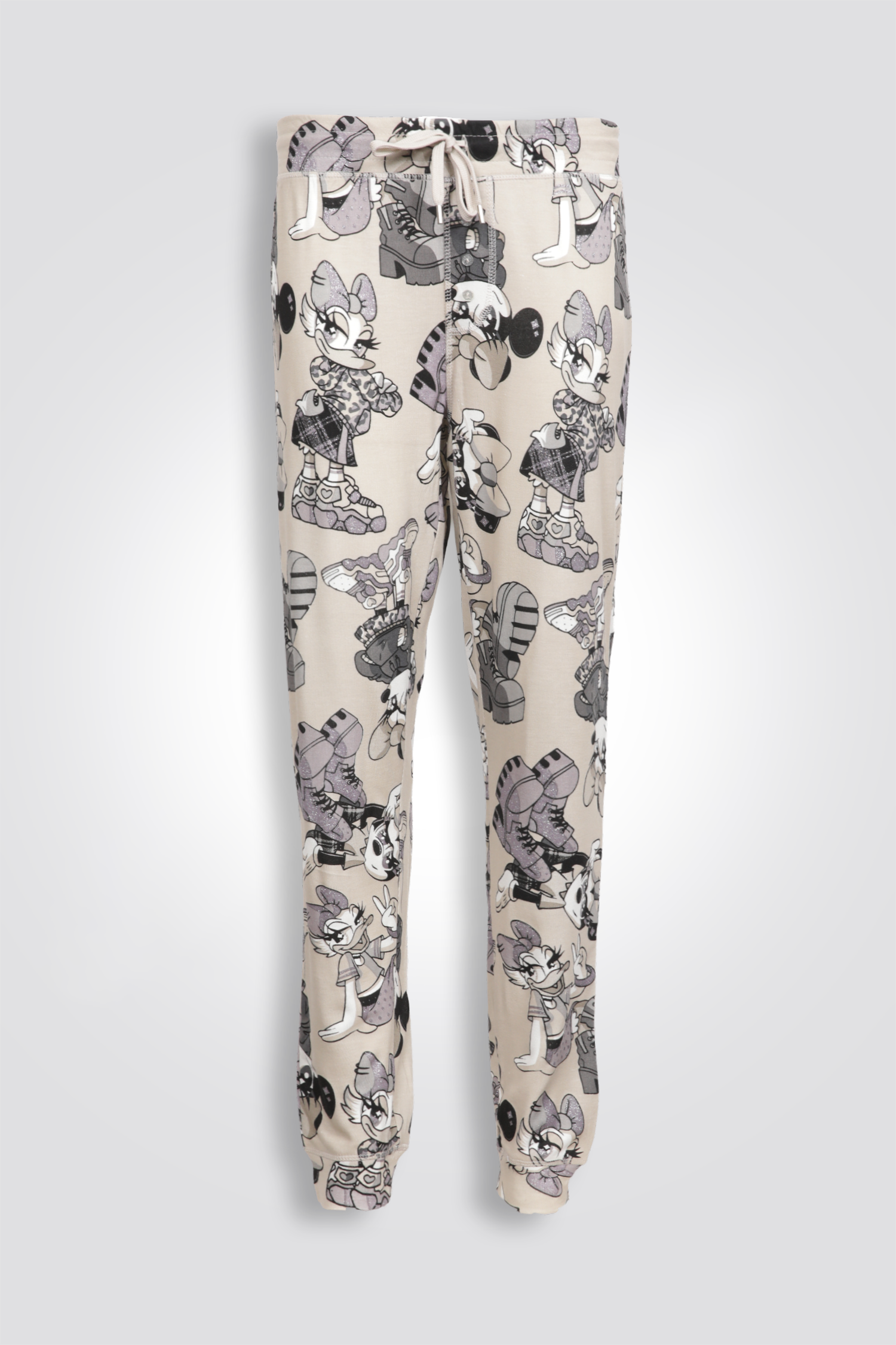 סט פיג’מה ארוכה MINNIE & DAISY לנשים