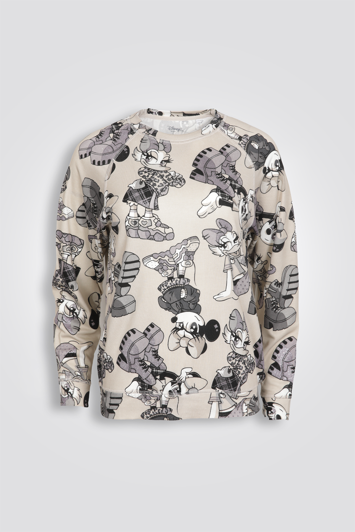 סט פיג’מה ארוכה MINNIE & DAISY לנשים