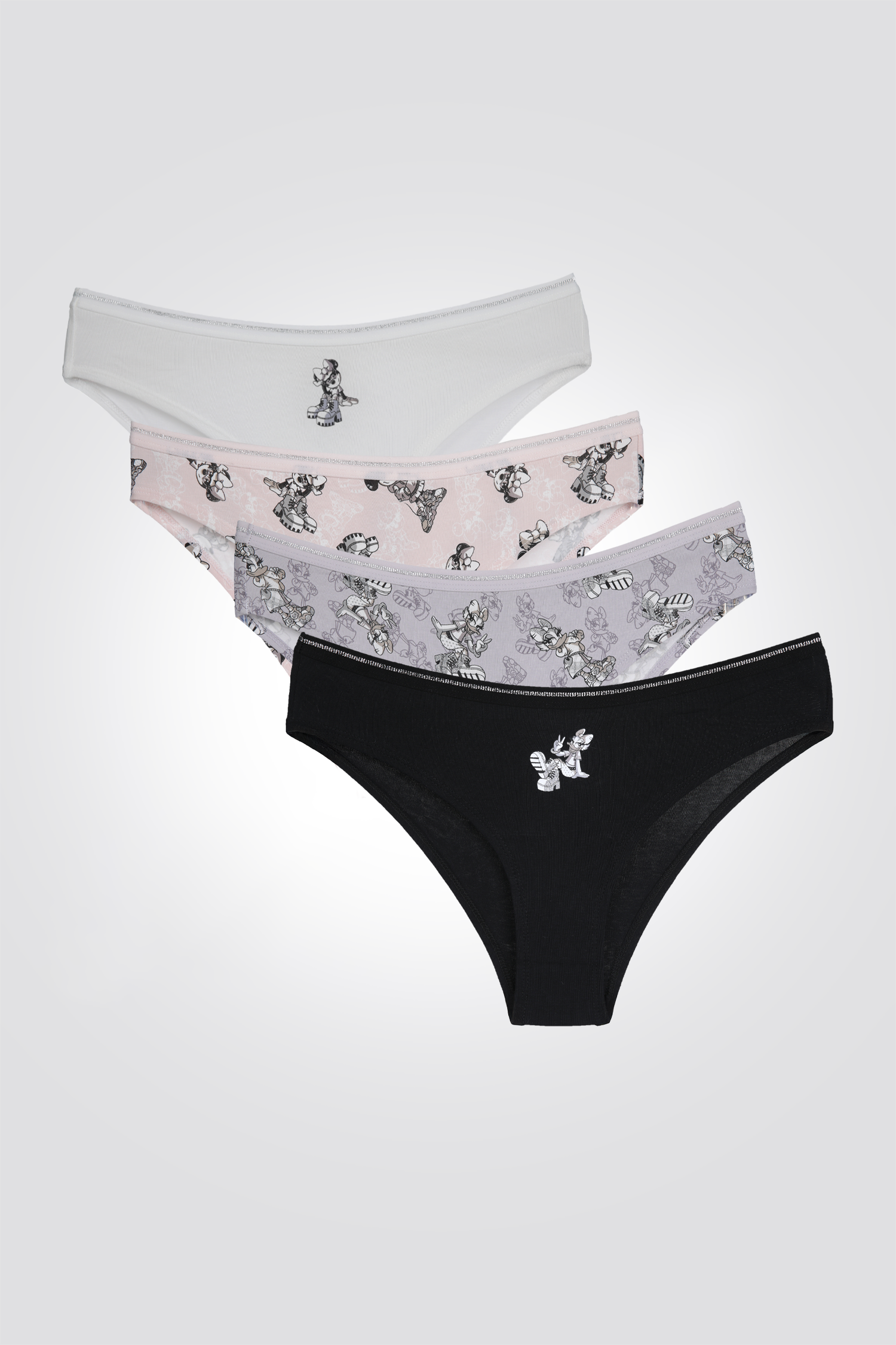 מארז רביעיית תחתוני צ'יקי מיני ודייזי | דלתא