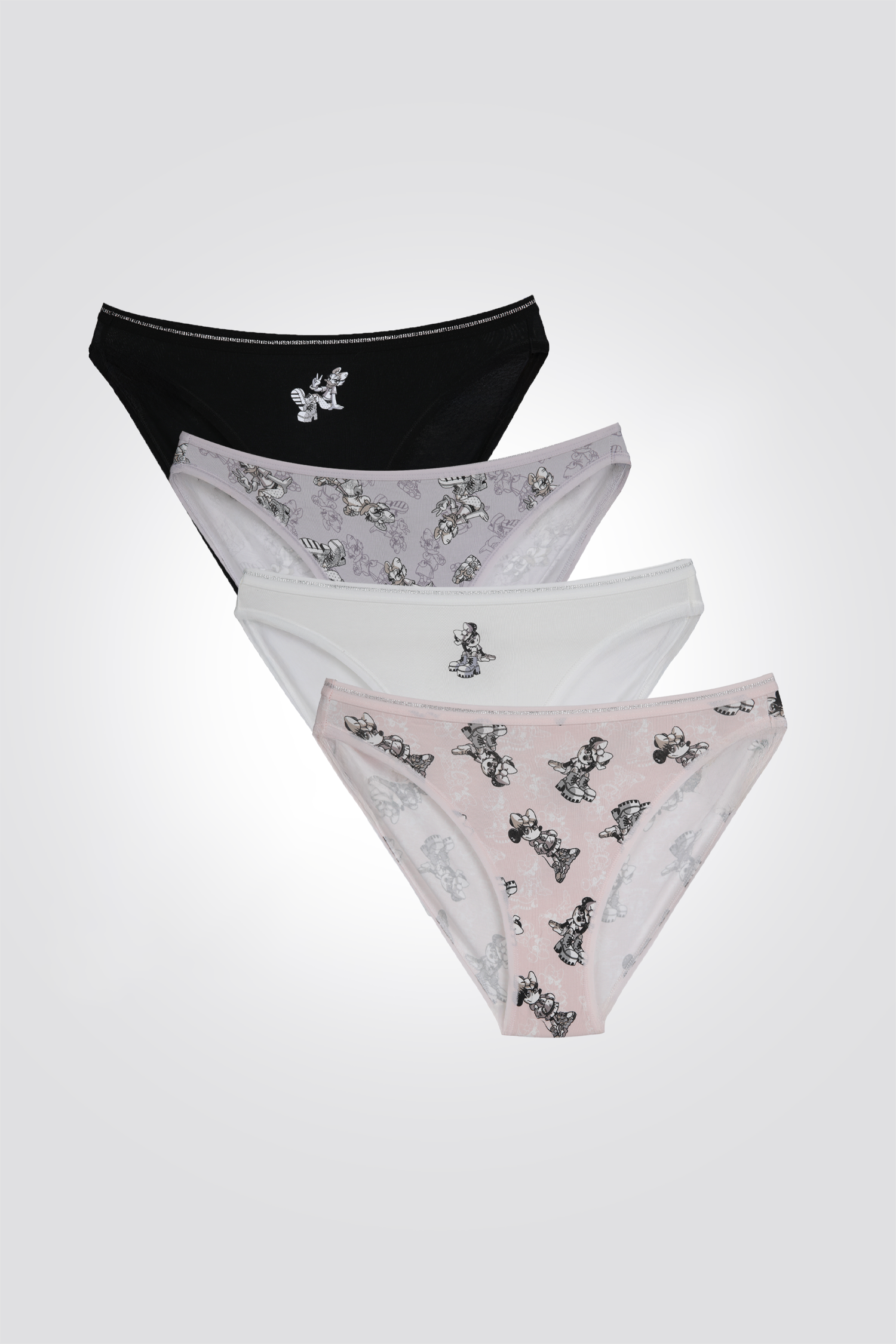 מארז רביעיית תחתוני היי-לג מיני ודייזי | דלתא