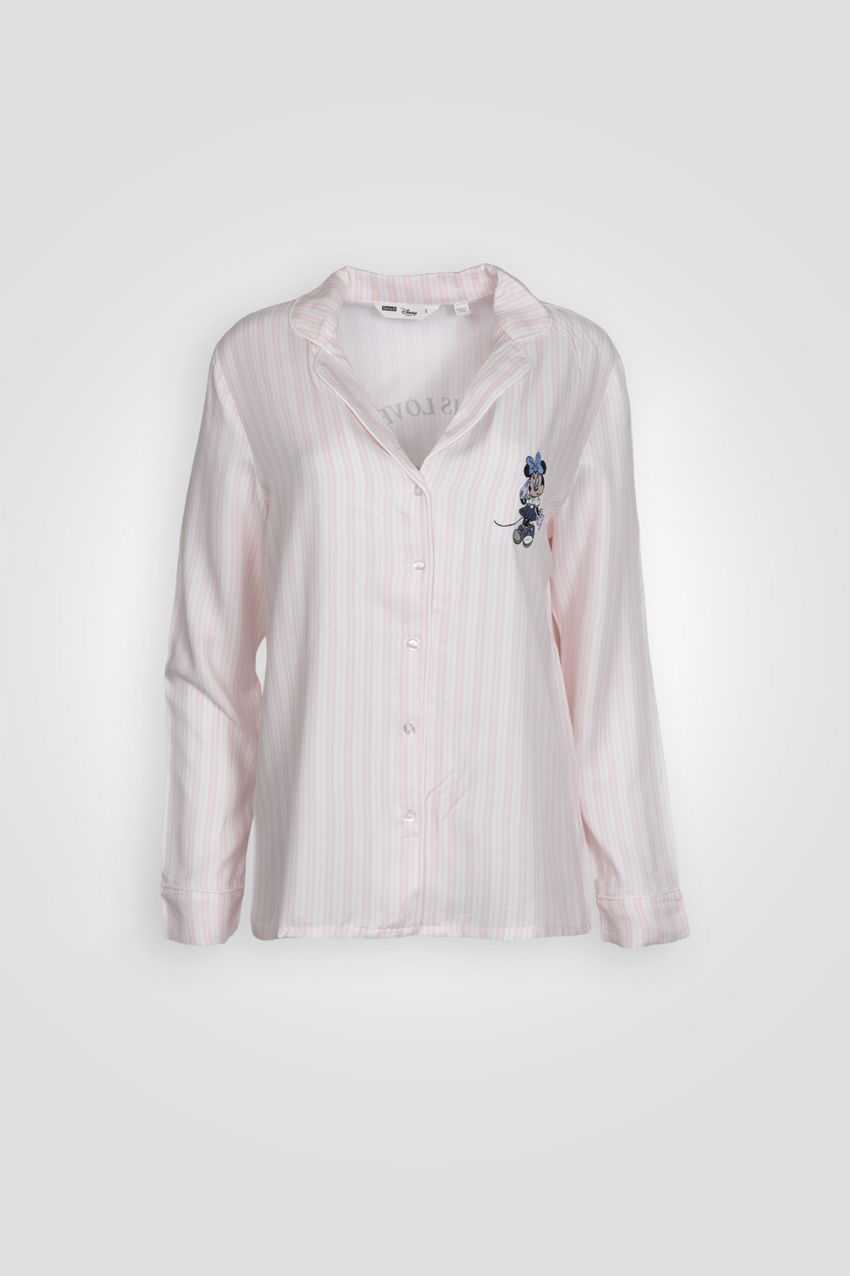 סט פיג'מה מכופתרת ארוכה מיני מאוס ופודל | דלתא