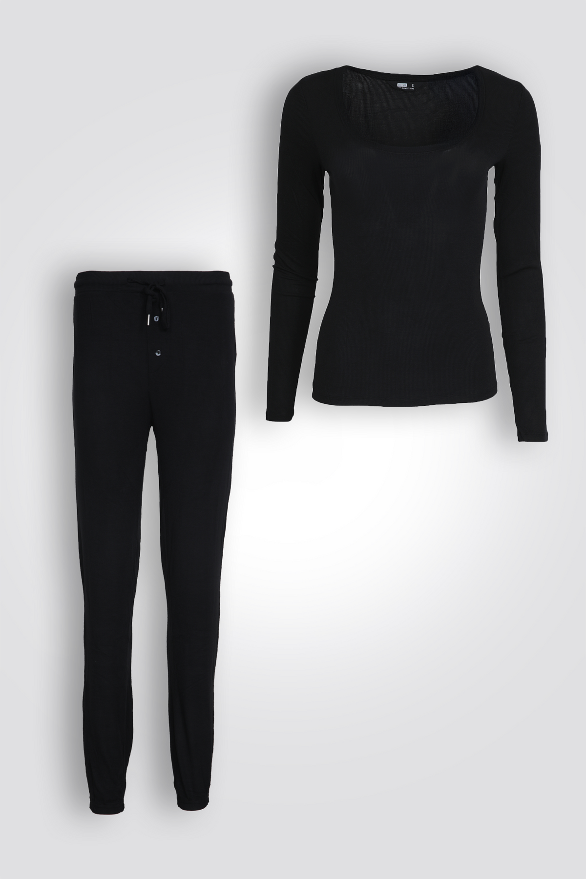 סט פיג'מה ריב | דלתא