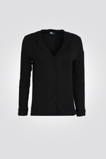 סט פיג'מה מכופתרת קלאסית | דלתא