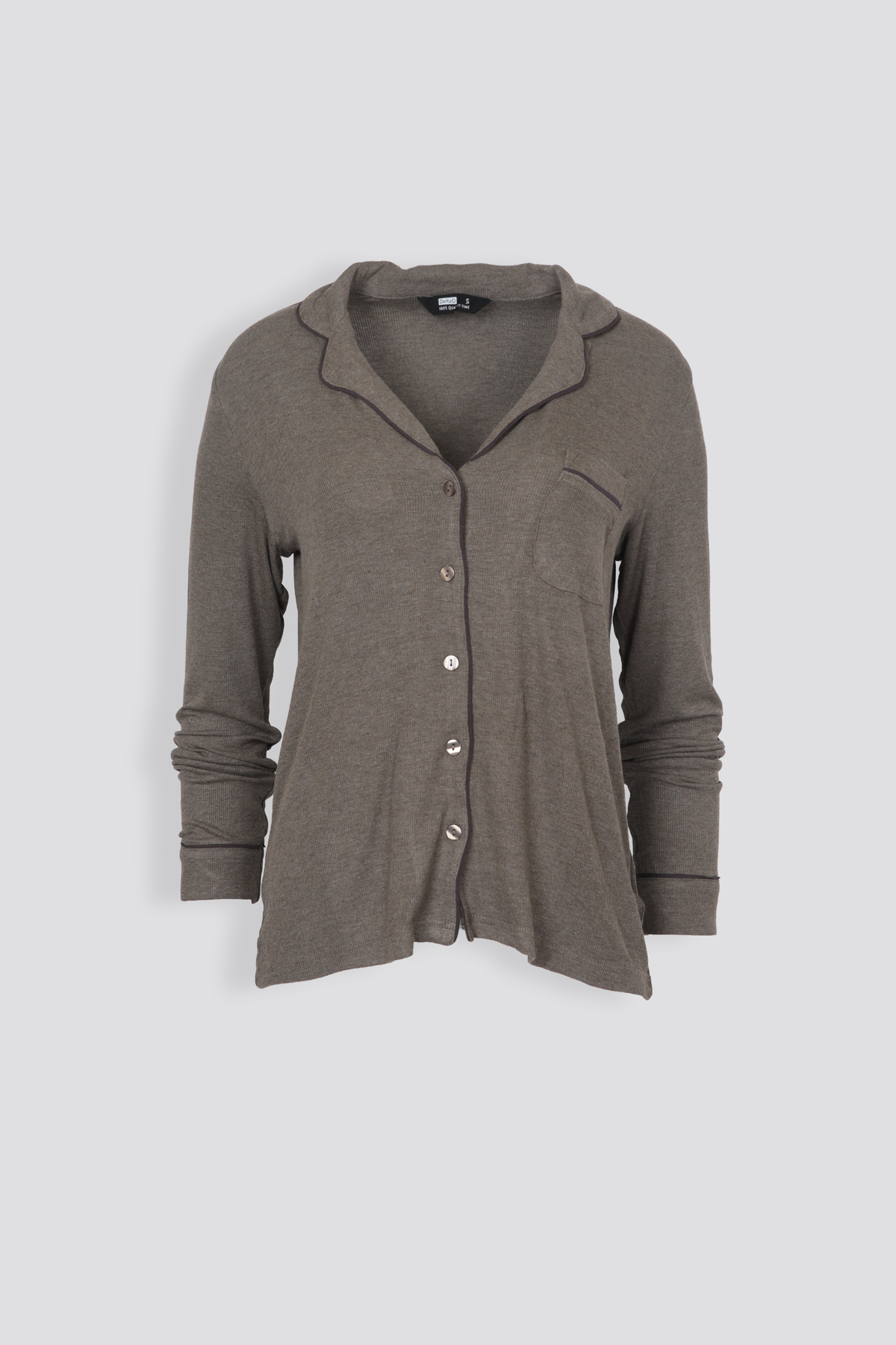 סט פיג'מה מכופתרת | דלתא