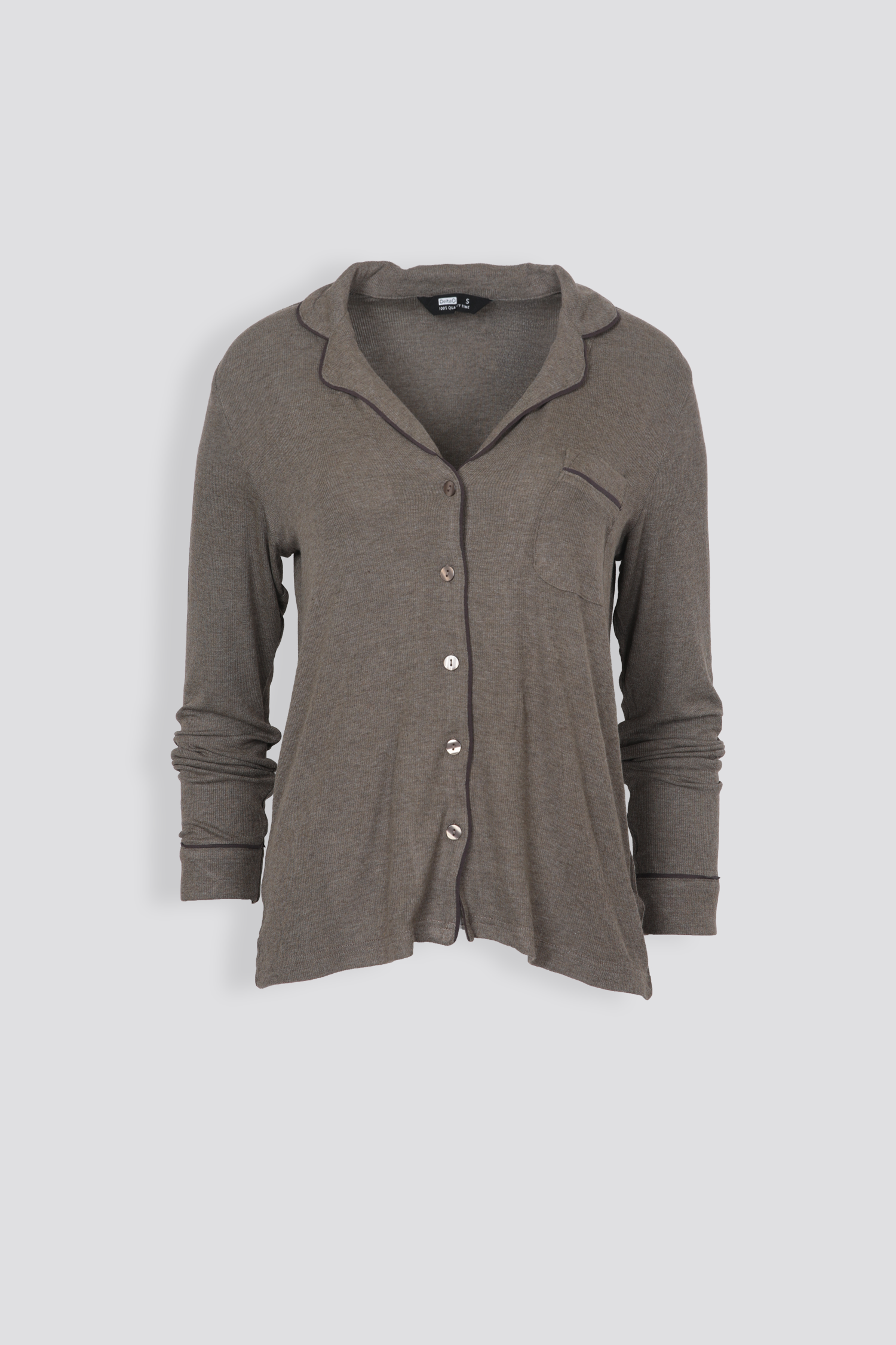 סט פיג'מה מכופתרת | דלתא