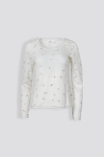 סט פיג'מת וופל פרחונית | דלתא