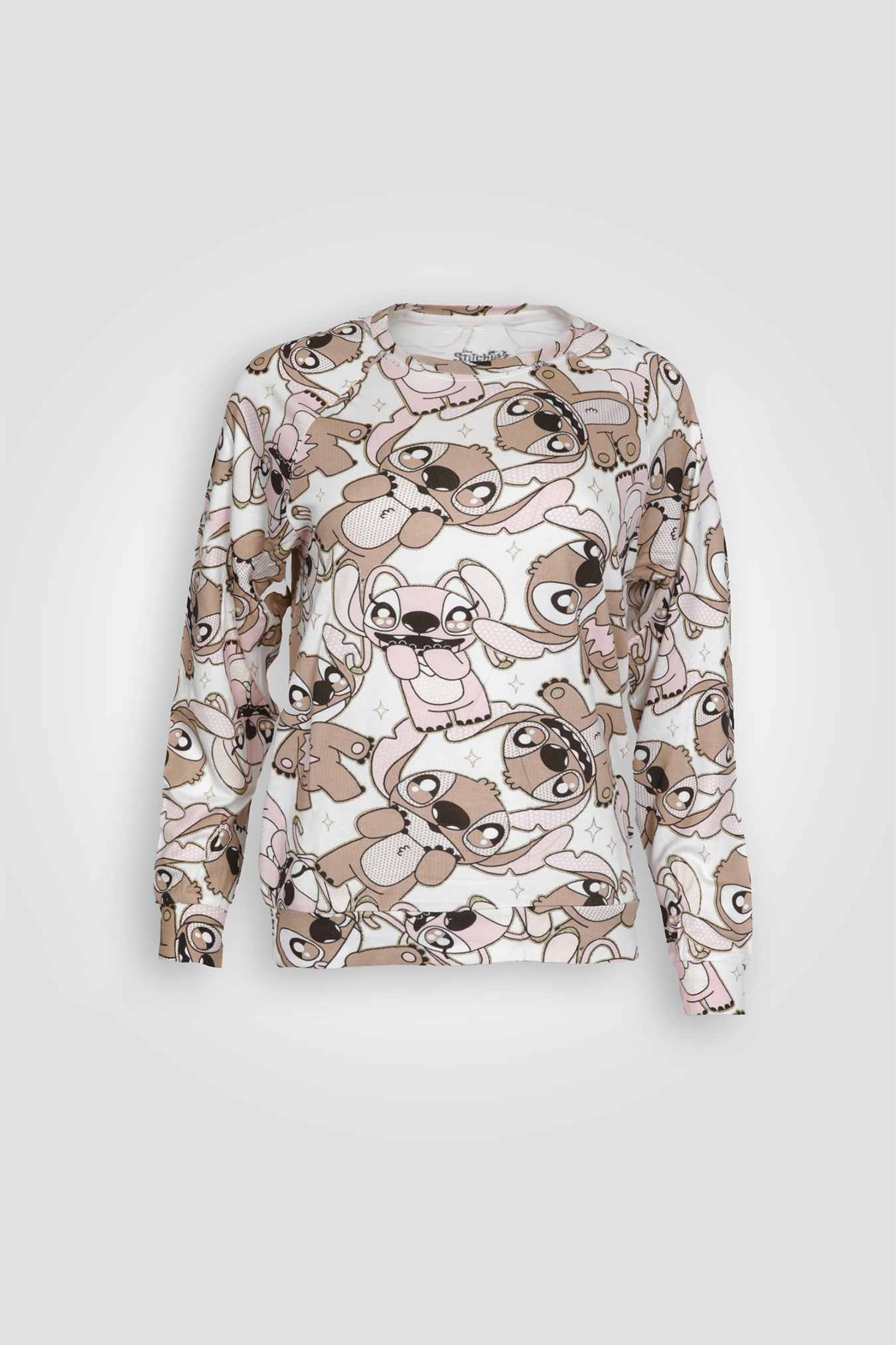 סט פיג'מה פיג'מה ארוכה סטיץ' ואנג'ל | דלתא