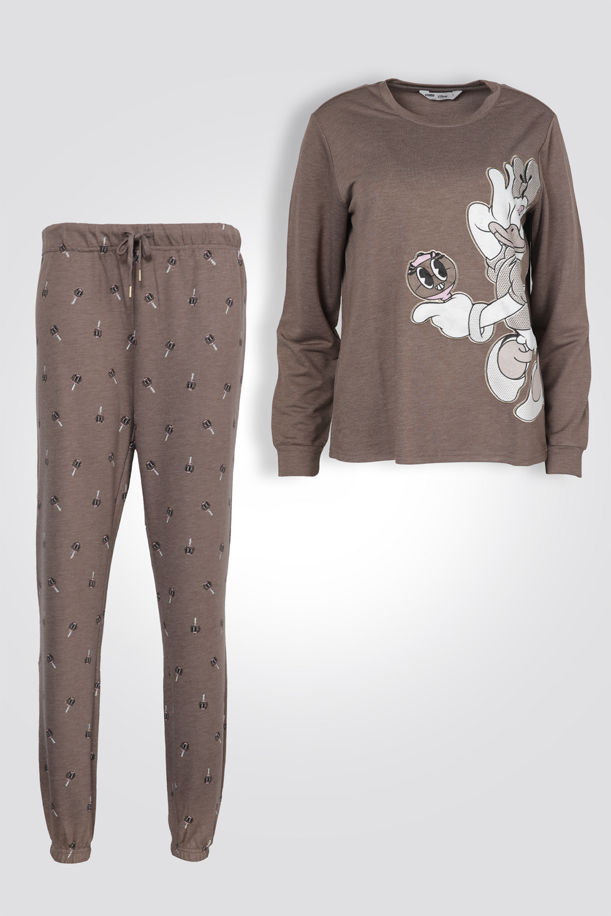 סט פיג'מה ארוכה דקה דייזי | דלתא