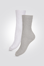 מארז שני זוגות גרביים מחממות | דלתא