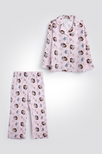 סט פיג'מה מכופתרת בית הבובות של גבי | דלתא