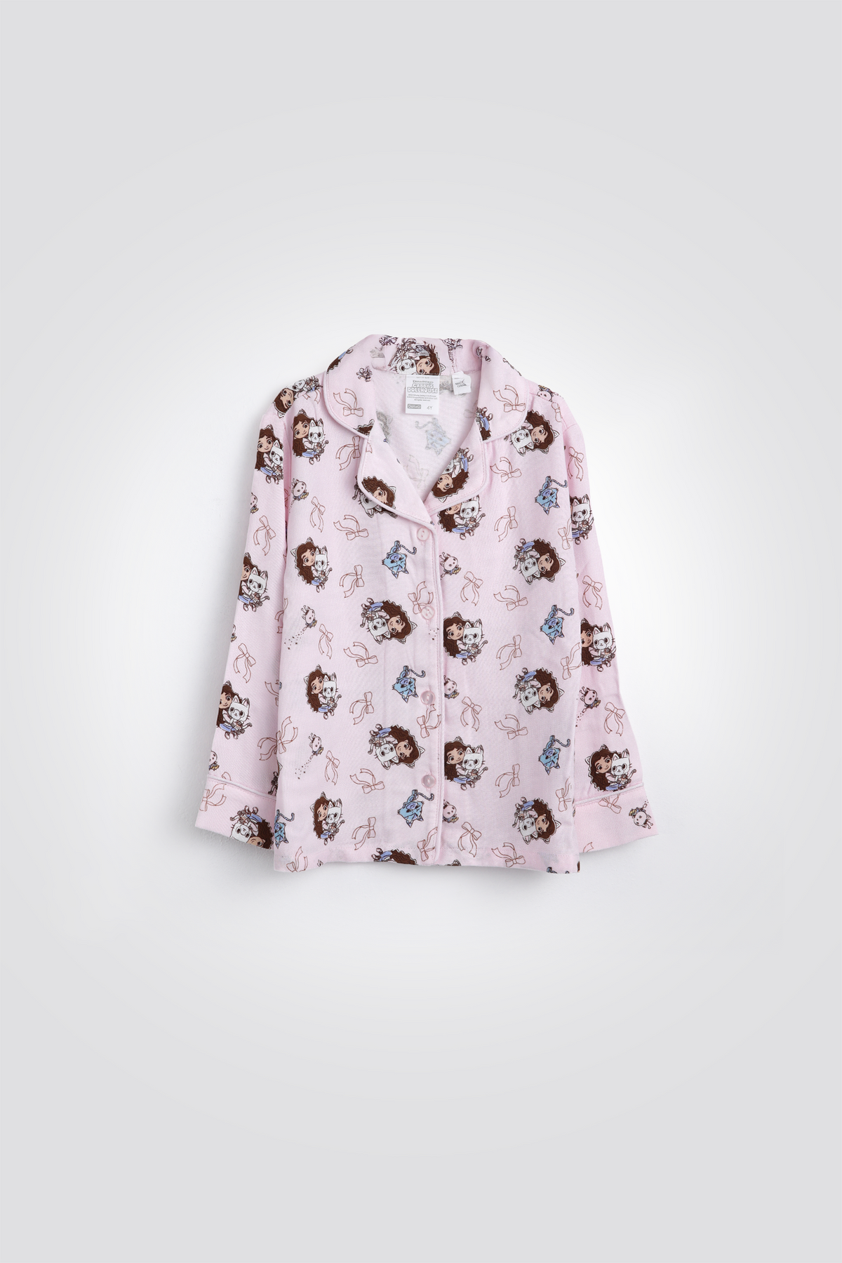 סט פיג'מה מכופתרת בית הבובות של גבי | דלתא