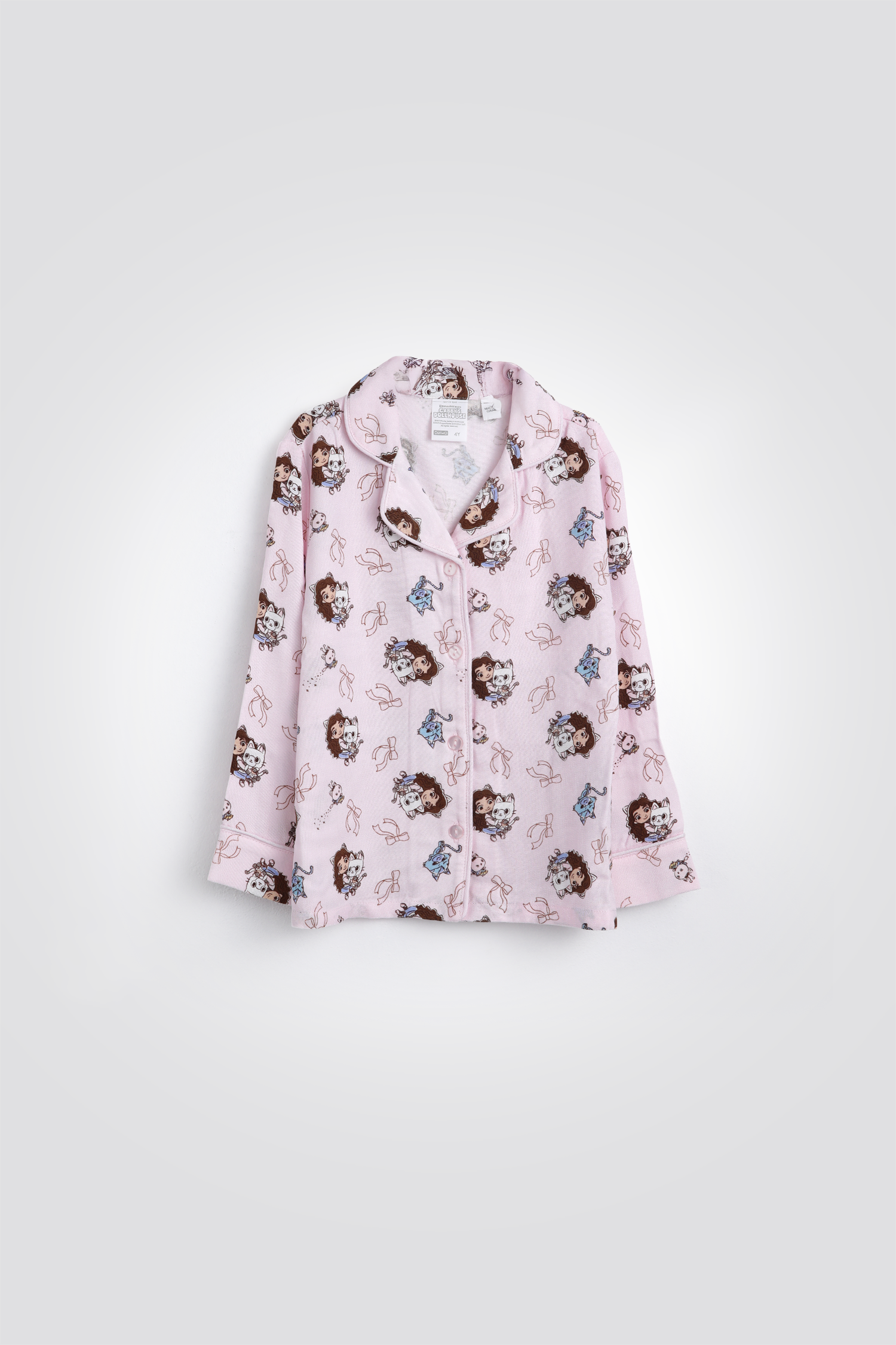 סט פיג'מה מכופתרת בית הבובות של גבי | דלתא