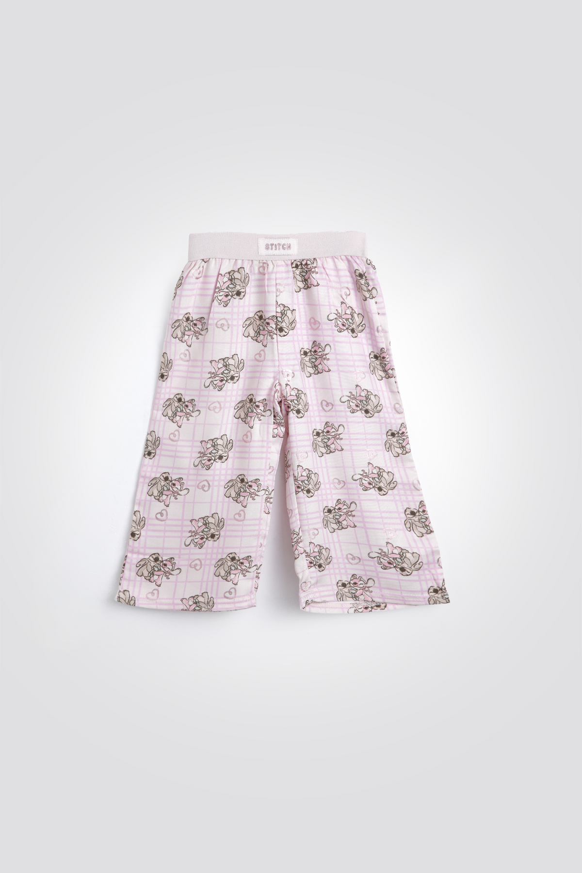 סט פיג'מה ארוכה פלנל סטיץ' ואנג'ל | דלתא