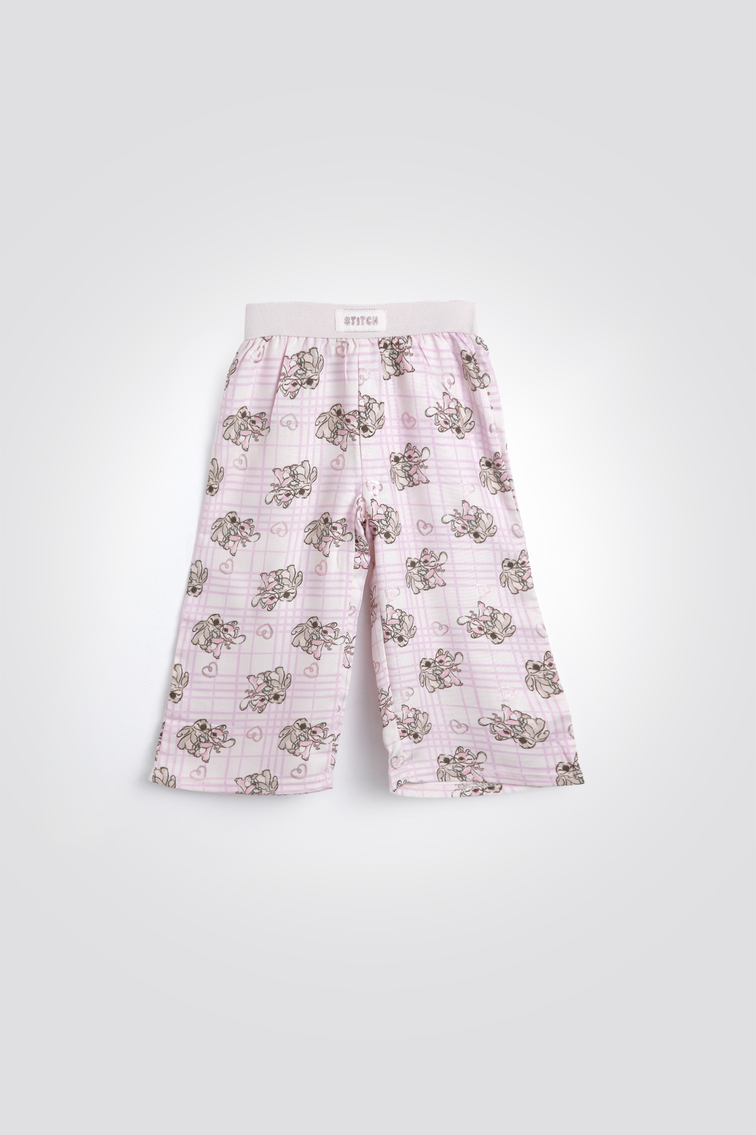 סט פיג'מה ארוכה פלנל סטיץ' ואנג'ל | דלתא