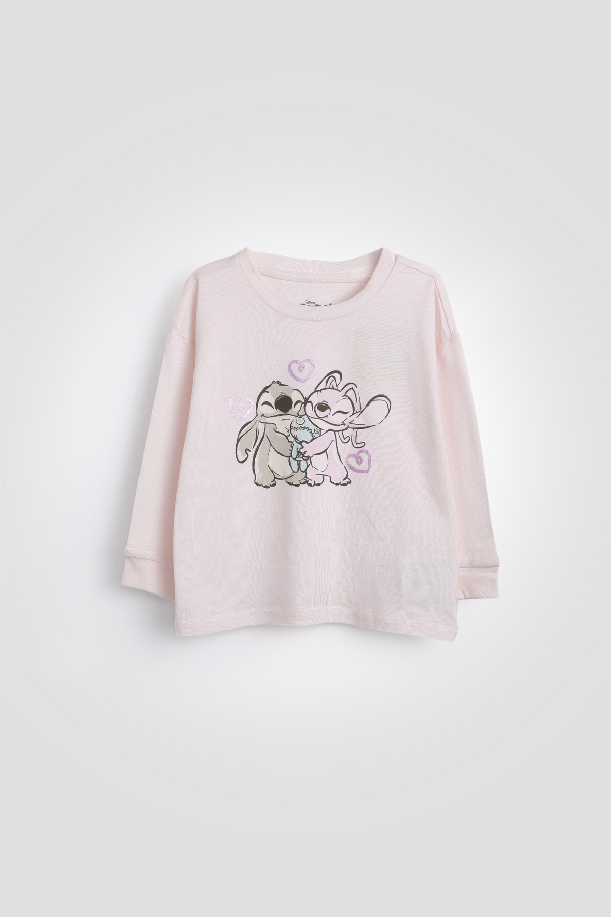 סט פיג'מה ארוכה פלנל סטיץ' ואנג'ל | דלתא