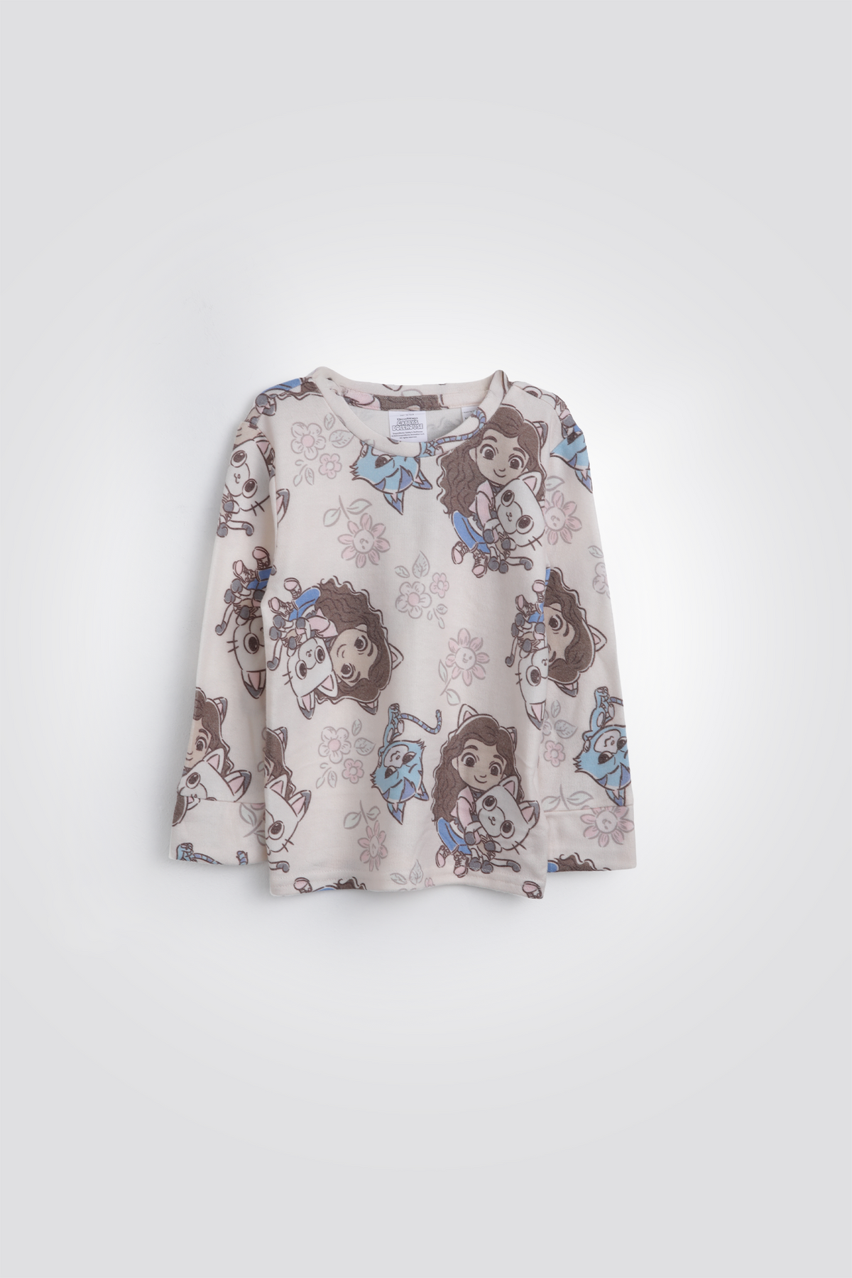 סט פיג'מה ארוכה בית הבובות של גבי | דלתא