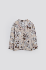 סט פיג'מה מכופתרת ארוכה דקה החברים של מיקי | דלתא