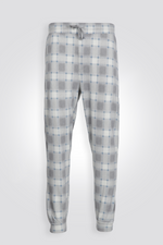 סט פיג'מה משבצות דקה | דלתא