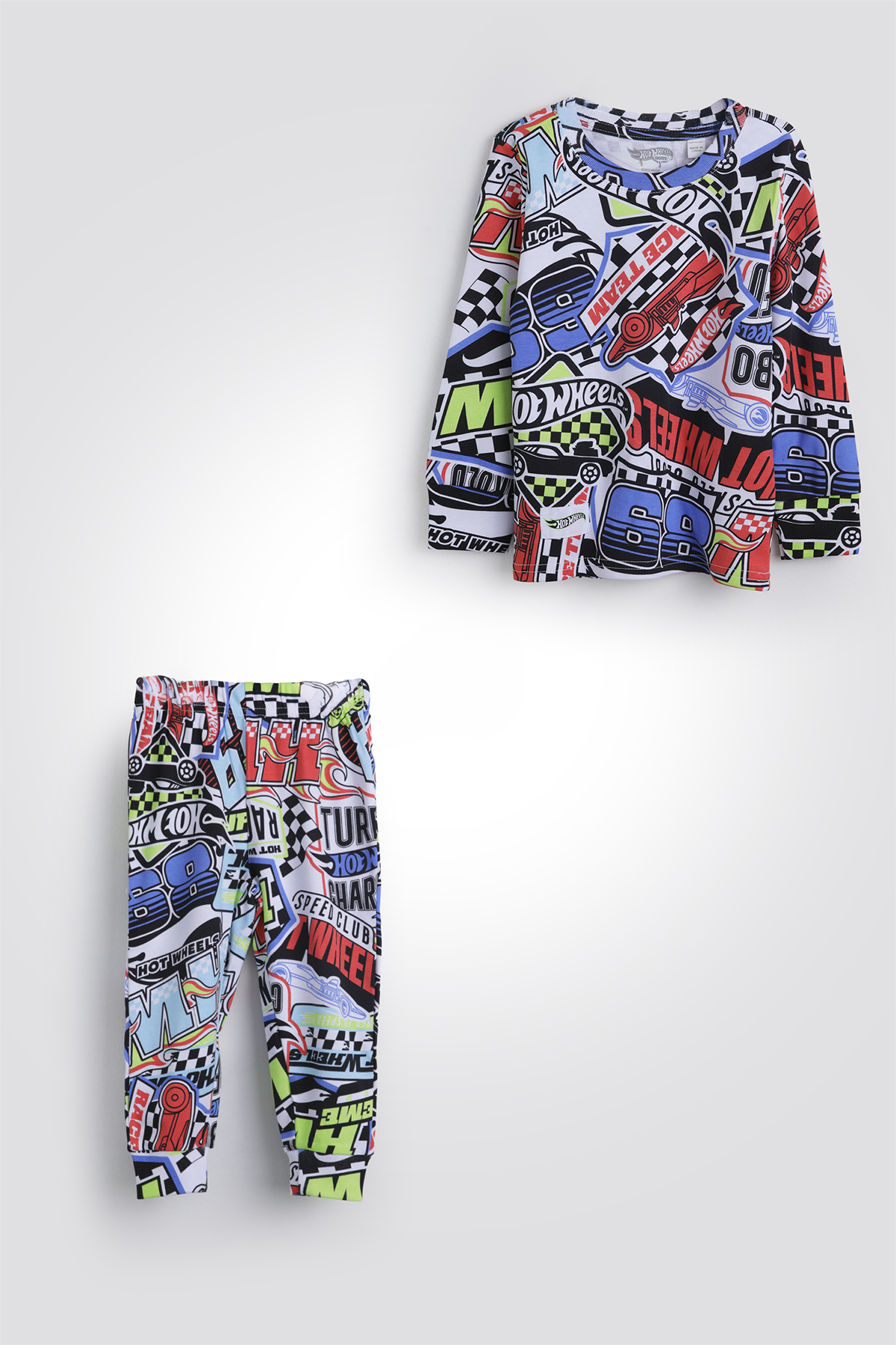 סט פיג'מה הוט וילס | דלתא 