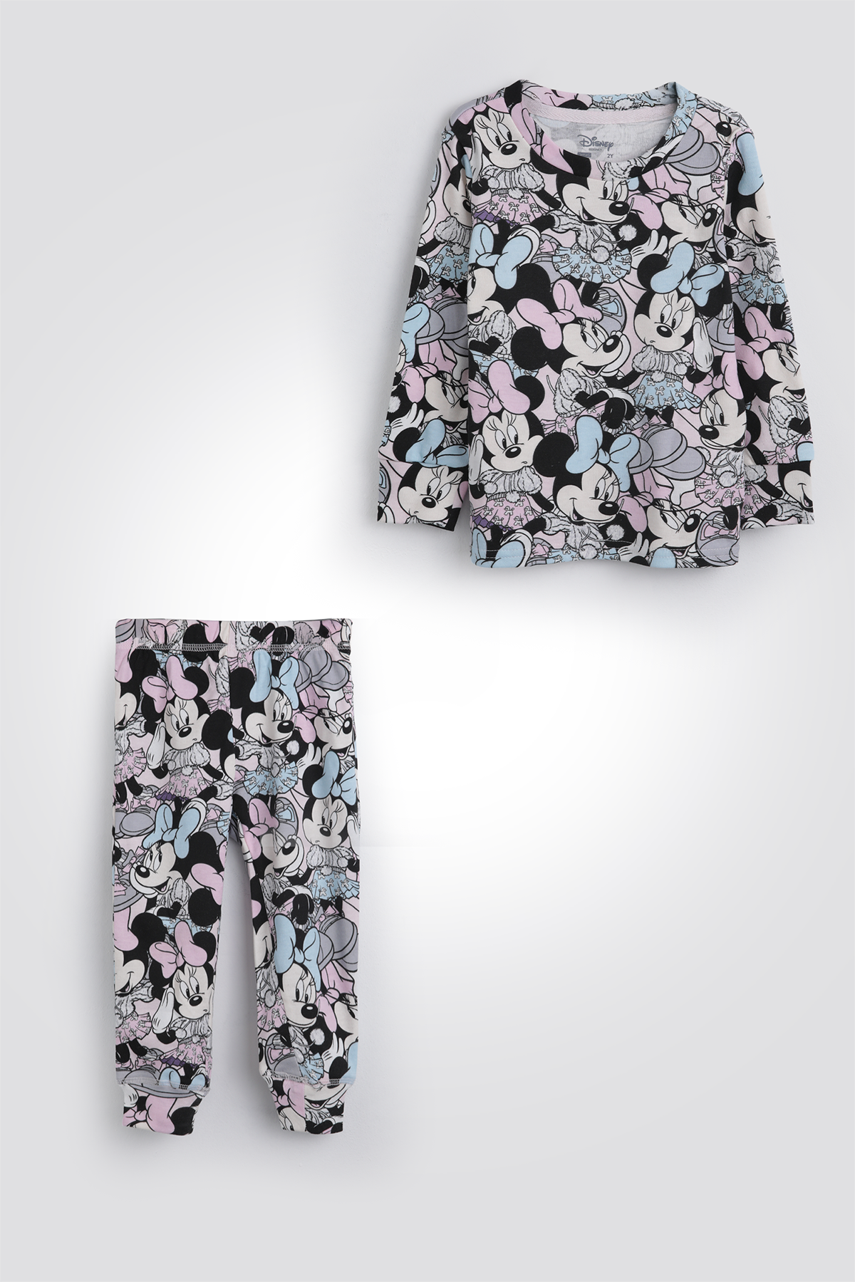 סט פיג'מה ארוכה מיני | דלתא