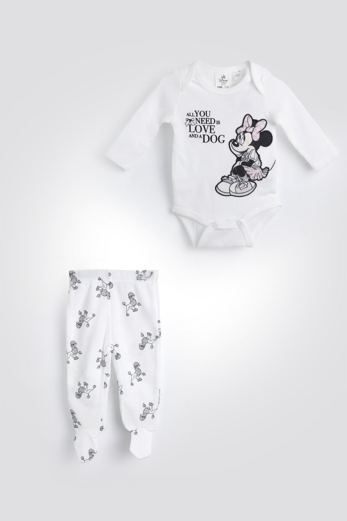 סט פיג'מה וופל מיני ופודל | דלתא