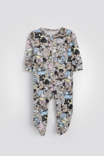 אוברול ארוך דק עם שני רוכסנים דו כיווניים מיקי מאוס וחבריו | דלתא