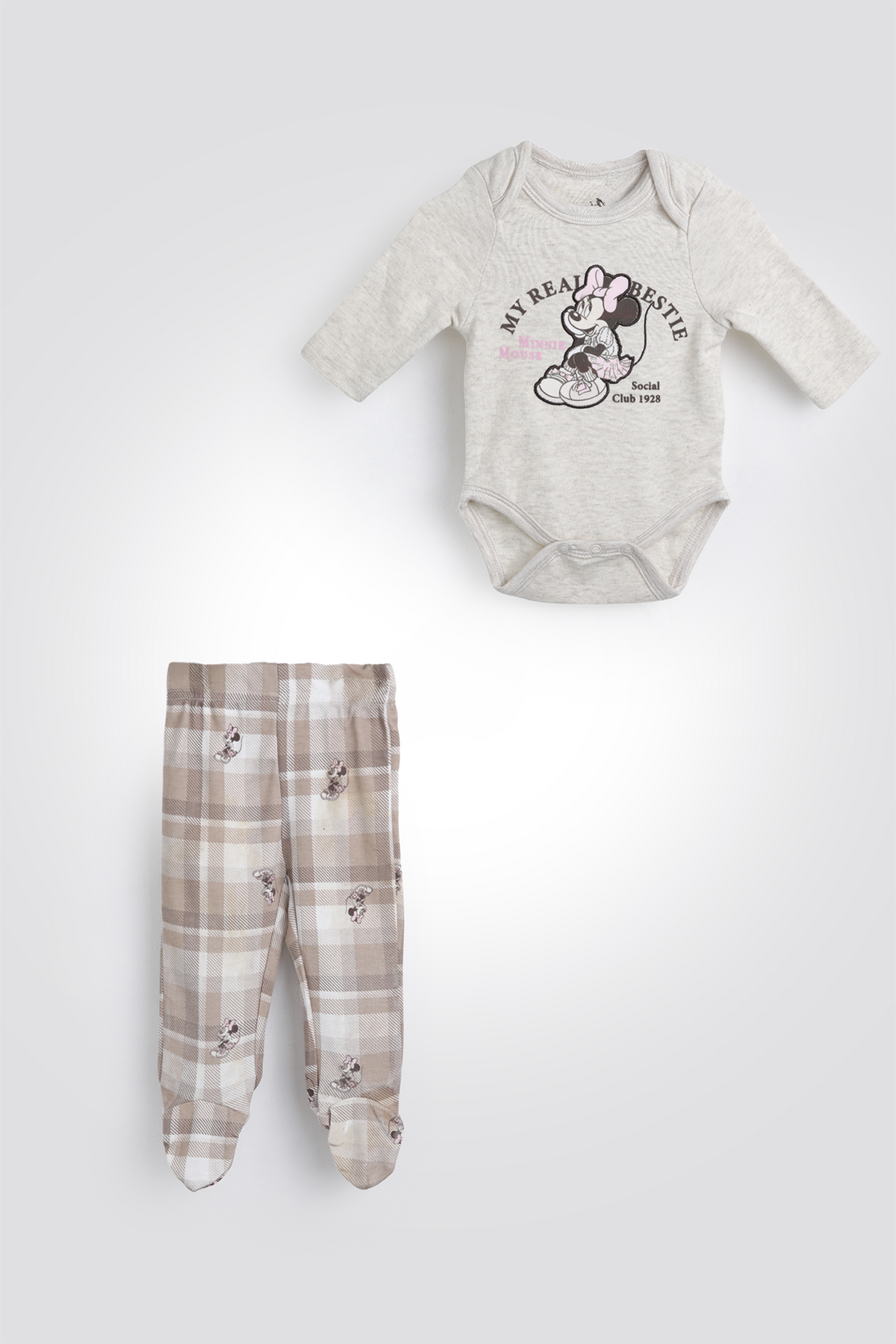 סט פיג'מה ארוכה מיני | דלתא