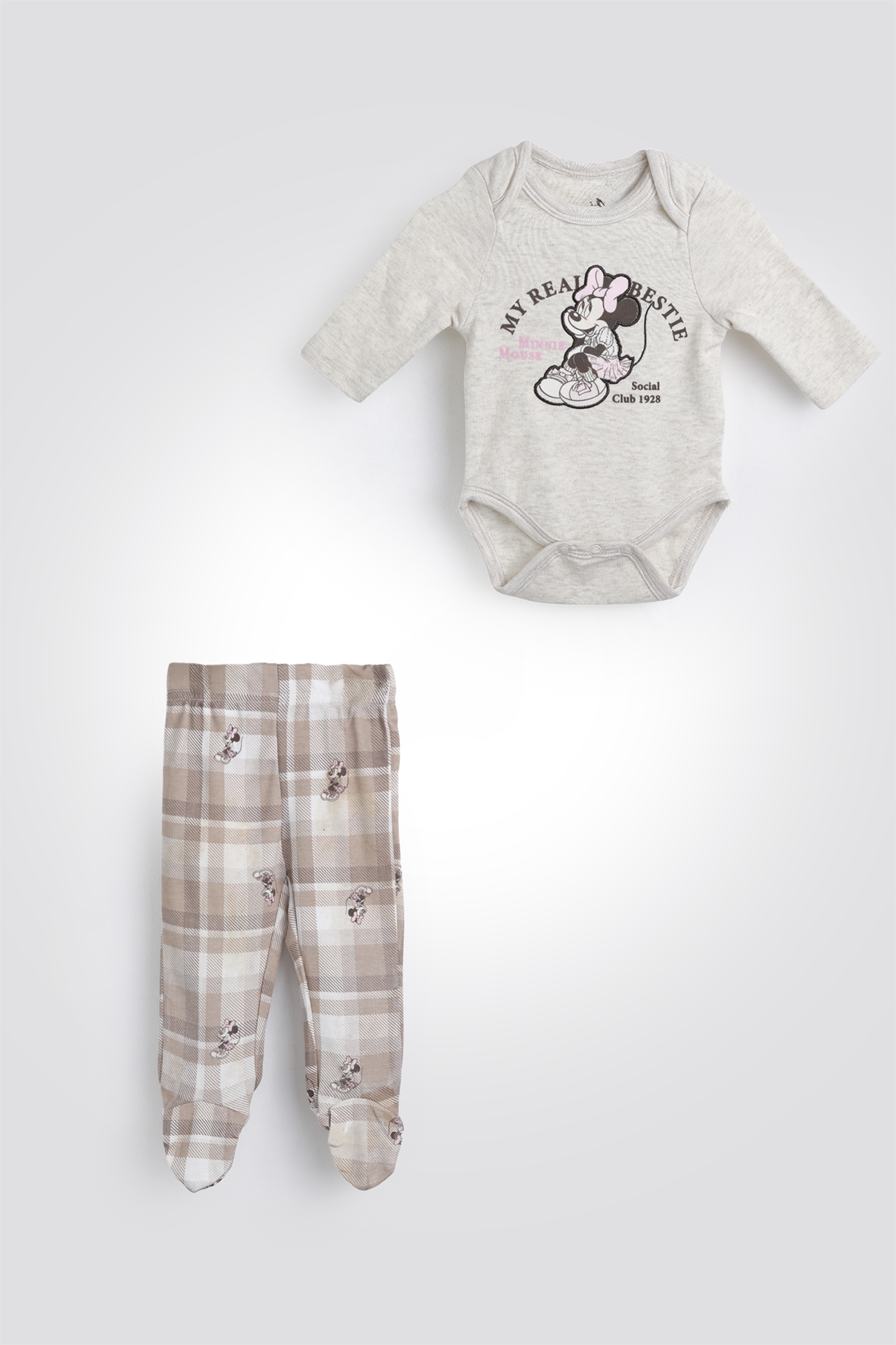 סט פיג'מה ארוכה מיני | דלתא