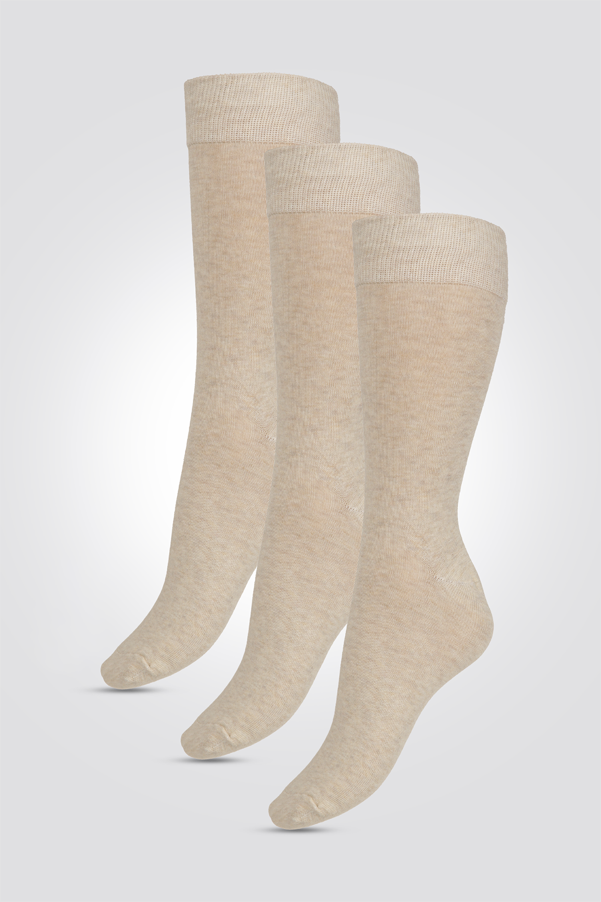מארז שלישיית זוגות גרביים באורך רגיל | דלתא