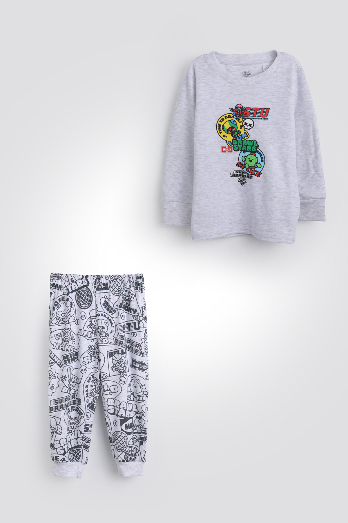 סט פיג'מה ארוכה ברולסטאר | דלתא