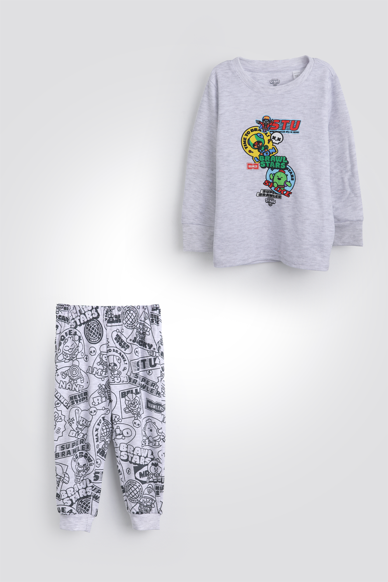 סט פיג'מה ארוכה ברולסטאר | דלתא