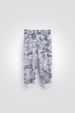 סט פיג'מה ארוכה ברולסטאר | דלתא